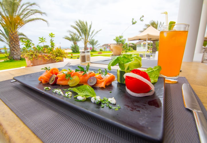 Restaurant exterieur Royal Tulip Taj Sultan